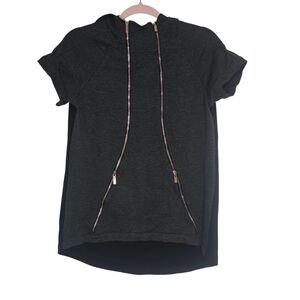 Lime and Vine Short Sleeve Hoodie